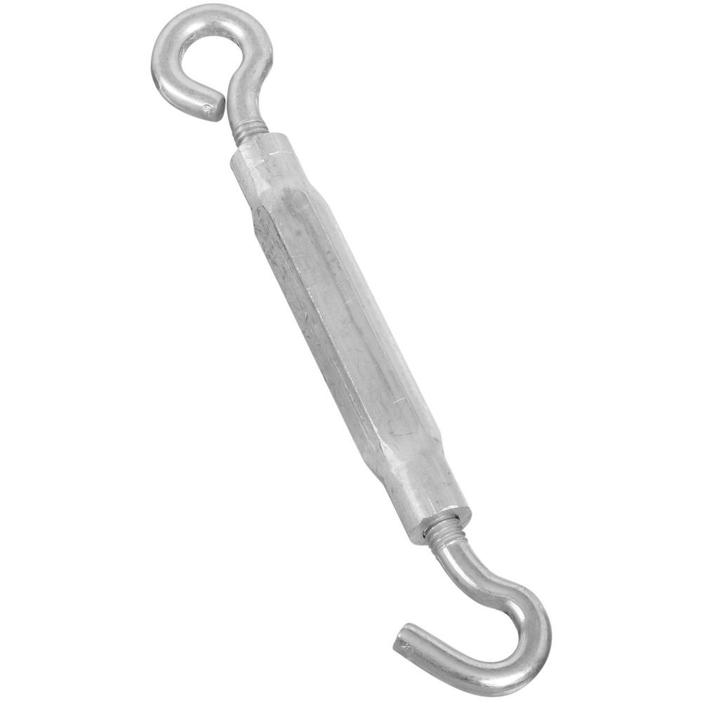 National Hardware N221-879 2172BC Hook and Eye Turnbuckle in Zinc Plated,5/16" x 9"