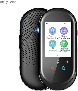 Portable T8 2 4 Inch 104 Language Translator Wifi Version Traductor Travel Tradutor Muama Enence Color Black Amazon Co Uk Office Products