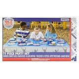 Unique Deluxe American Ninja Warrior 73pc Party Supplies Kit