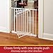 Toddleroo by North States 38.5” Wide Easy Close Baby Gate: Sturdy Safety gate with one Hand Operation, Pressure Mount, Fits 28-38.5” Wide, (29