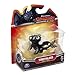 Dreamworks Dragons Defenders of Berk Mini Dragons Toothless Night Fury Action Figure (Sitting)