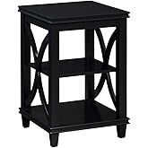 Convenience Concepts Florence End Table, Black