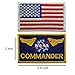 Lightbird NASA Space Patches 6 Pieces, Embroidered Iron. On/Sew On Space Patches,US Flag Patch (Iron. on/Heat Transfer Backing)