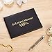 Funeral Guest Book - in Loving Memory Guest Book, Condolence Book, Memorial Guest Book, Celebration of Life Registration Book, Black with Gold Foil Print, 48 Pages 96 Sheets, 8.1 x 5.5 Inches