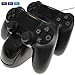 Whiteoak PS4 Controller Charger, DualShock 4 Dual USB Charging Dock Station Mini Stand with LED Indicator for Playstation 4 PS4, Pro, Slim, PSVR Controller
