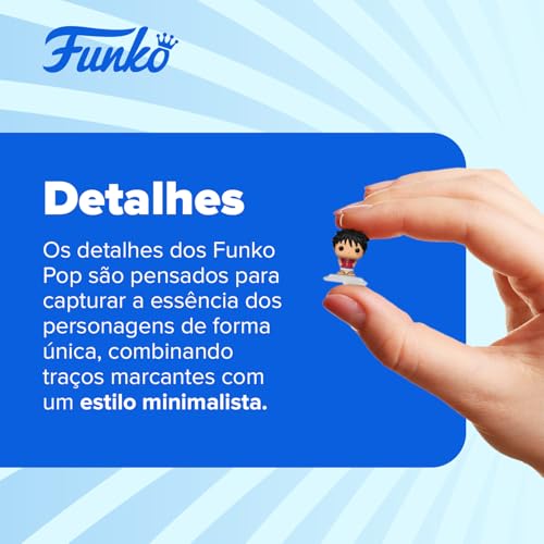 Candide, Boneco, Bitty POP! Rides Monkey D. Luffy e Going Merry, One Piece - 2,3 e 3,3 cm