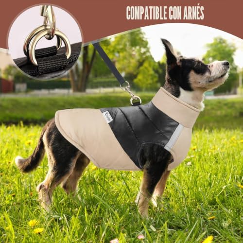 Idepet Dog Water Coat Winter Clothes for Small Medium Large Dogs Pets Sizes S M L XL XXL 3XL 4XL 5XL