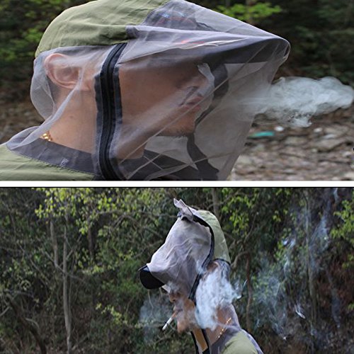 A.B Crew Breathable Mesh Bug Jacket Pants Mitts Lightweight Mosquito Repellent Suit for Hiking Fishing Camping (XX-Large) - Thumbnail 5