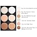 iMeasy Makeup Contour Kit Highlight and Bronzing Powder Palette - 6 Color