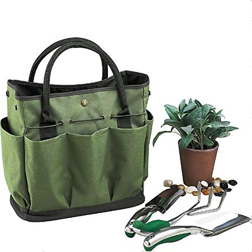 image for Sgarden Garden Tote, 600D Thickening Oxford Cloth Garden Tools Organiz