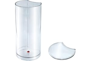 Alsoyixia Water Tank With Lid Cover, Reservoir Replacement for XN910B XN9105 XN910C Vertuo Next Krups Coffee Machine