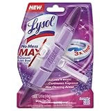 LYSOL Brand No Mess Max Automatic Toilet Bowl Cleaner, Lavender Fresh, 1.41oz Block