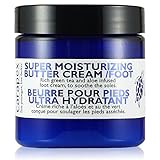 Foot Cream for Cracked Heels, Dry Feet, Carapex Foot Super Moisturizing Butter Cream, Natural Unscented Relief for Dryness, Itchiness, Dry Heels, Helps Soften Callus, 4oz