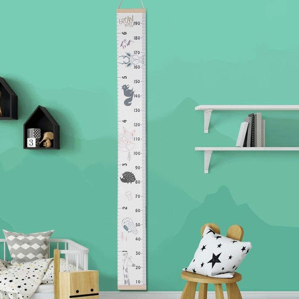 Height Growth Chart for Kids Children Height Measure Growth Chart Portable Cute Wall Sticker Home Room Decoration for Toddlers Babies (#1) - Image 3