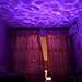LIWUYOU Ocean Night Light Projector,Aurora Night Light Projector Lamp with 12 LED &7 Colors Night Light with Built-in Mini Music Player for Living Room and Bedroom for Kids Children Nurse
