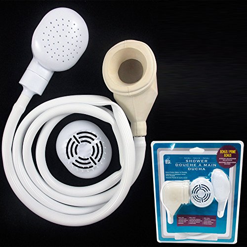 Shower Portable Adaptor Spray Handheld Bathtub Tub Hose Sprayer Kids Pets Brush