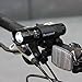 Sunspeed Waterproof USB Rechargeable LED Bike Light Set - LED Bright Headlight for Front and 1 Free USB Rechargeable Tail Light - 1 USB Rechargeable Battery Included - No-hassle Replacement Guarantee