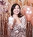 Rose Gold Pink Bachelorette Party Supplies Decorations Kit | Balloons, Backdrop, Cups, Straws, Tattoos, Sash, and Veil