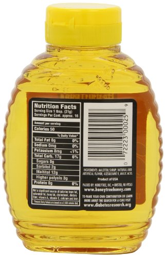 HoneyTree's Sugar free Imitation Honey, 12-Ounce (Pack of 12) - Thumbnail 2