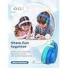 iClever HS19 Kids Headphones Over Ear, HD Stereo Headphones with Microphone for Children, Volume Limiter 85/94dB…