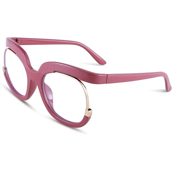 Juicy Couture Plastic square Eyeglasses 52 00T4 Havana Pink  display picture 2