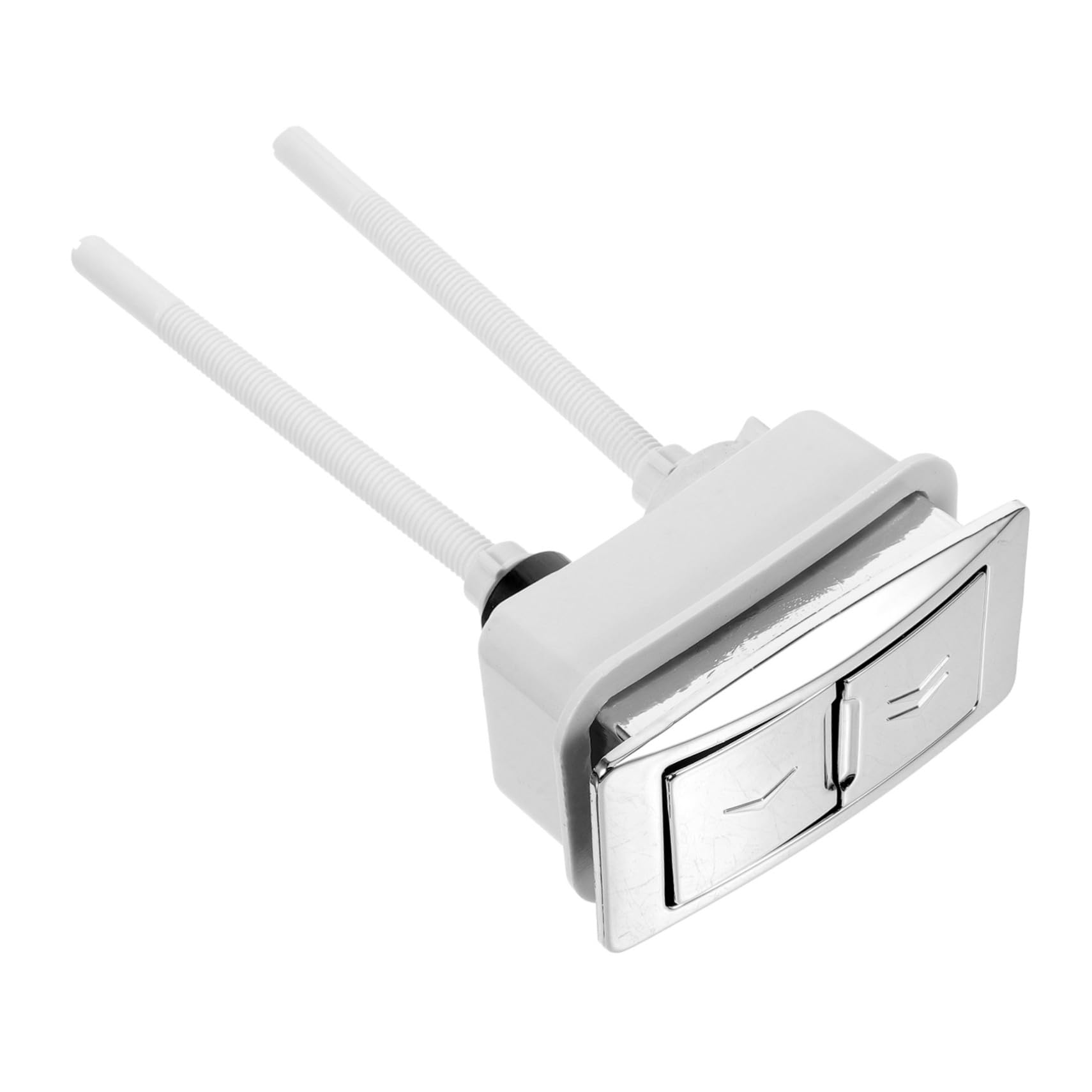 UKCOCO Toilet Flush Button: 2Pcs Dual Flush Push Button for Bathroom Water Tank Repair - ABS Toilet Closestool Cistern Replacement Accessories for Home Daily Use