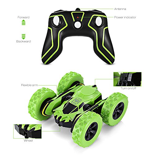 Stunt RC Car Toy Cars, RC Electric Racing Car, 360-degree Rotation Remote Control Off Road Monster Truck, with Flexible Arm 1:28 Scale 60M Remote Control Racing Car for Kids and Adult - Thumbnail 6