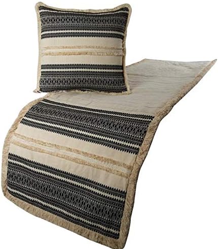 Amazon Com The Homecentric Beige Bed Runner Ca King Size 86 X18