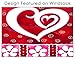 Toland Home Garden 162520 Heart & Flowers Decorative Windsock, Multicolor