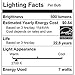 Philips LED Dimmable PAR16 35-Degree Spot Light Bulb: 500-Lumen, 3000-Kelvin, 7-Watt (50-Watt Equivalent), E26 Base, Bright White, 4-Pack