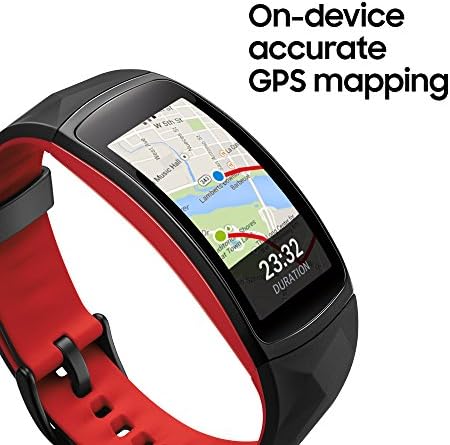 Samsung Gear Fit2 Pro Smart Fitness Band (Large), Diamond Red,  SM-R365NZRAXAR | Guatemala Digital - guatemaladigital.com