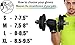 Spowerts Premium Weight Lifting Gloves for Men and Women; 18