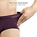 DAVID ARCHY Men's Briefs Micro Modal No Fly Underwear Support Pouch Soft Comfort Briefs for Men 4 Pack (XL,Dark blue/wine purple)