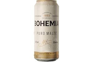 Cerveja Bohemia Puro Malte, Lata, 473ml 1un