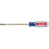 CRAFTSMAN Screwdriver, 1/4-in x 6-in Slotted, Acetate Handle (CMHT65015)