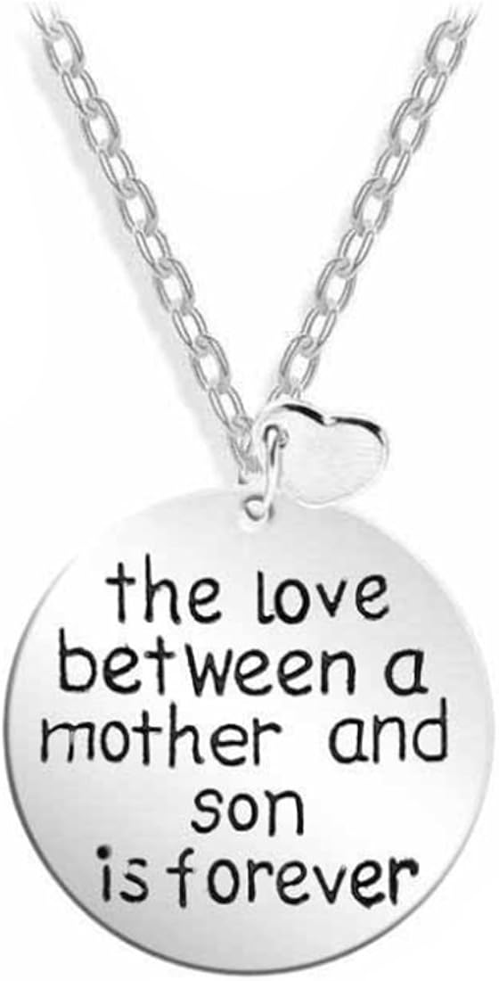 mother son necklace jewelry