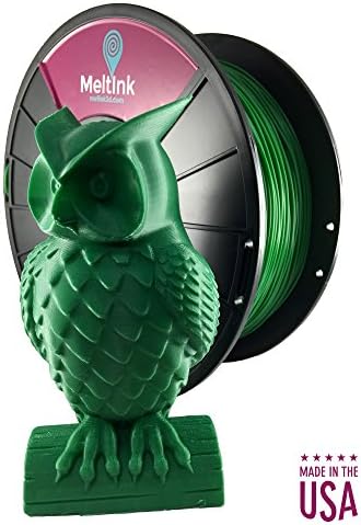 MeltInk3d Dark Green 1.75mm PLA/PHA 3D Filament 1Kg