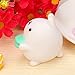 Cute Rabbit Toy, Balakie Kawaii Kids Toy Phone Decor Keychain Key Ring Stress Relieve (One Size, G)