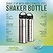 GOOQ Collapsible Silicone Water Bottle, Foldable BPA Free Leak Proof Sports Bottle Leightweight for Travel Outdoors (Black)