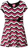Pinky Pink Little Girls' Chevron Skater Dress