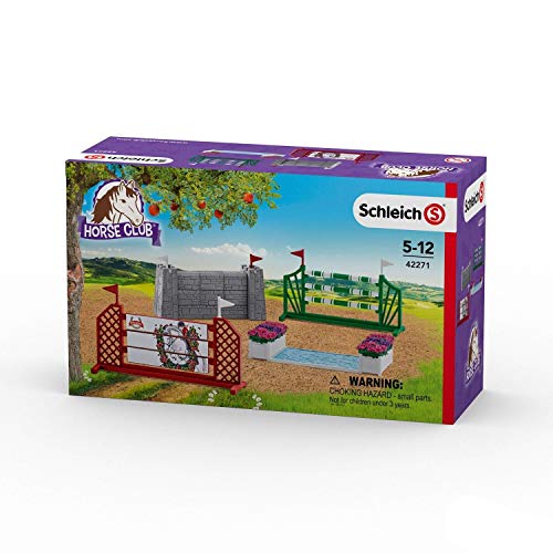 schleich jumping course