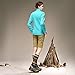 Fleece Jacket Women-Waterproof Plush Lining Hoodies Full-Zip Rain Coats