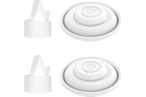 CUBCARE Breast Pump Parts Compatible w/Spectra S1/S2/9 Plus, Not Original Accessories, 2-Pack Duckbills&Valves 2-Pack Diaphragm