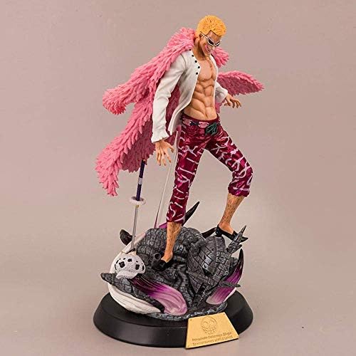 キングセブンシーズdonquixoteドフラミンゴ立ち姿勢キャラクターモデル像デコレーションアニメキャラクター玩具コレクション