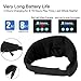 Sleep Headphones Wireless, Bluetooth Sleep Mask Sleeping Eye Mask Travel Music Headsets with Built-in Earphones Handsfree Microphone