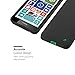 Cadorabo Case Compatible with Nokia Lumia 630 in Frost Black - Shockproof and Scratch Resistant TPU Silicone Cover - Ultra Slim Protective Gel Shell Bumper Back Skin
