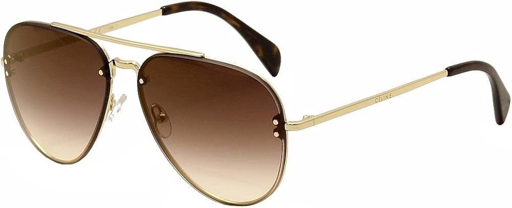 Celine gold aviator sunglasses Clearance