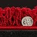 Cozy Shag Collection Red Solid Shag Rug (3'3