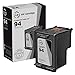 LD Remanufactured Ink Cartridge Replacement for HP 94 C8765WN (Black, 2-Pack) Compatible with PhotoSmart 2605 2608 2610 2610v 2610xi 2613 2710 2710xi 7850 8150
