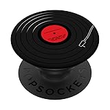 Retro Vinyl Album Record Player LP Art Red Design